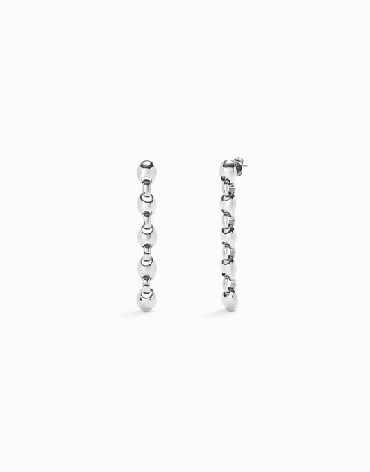 Uno de 50 "Be Fearless" Earrings-Silver