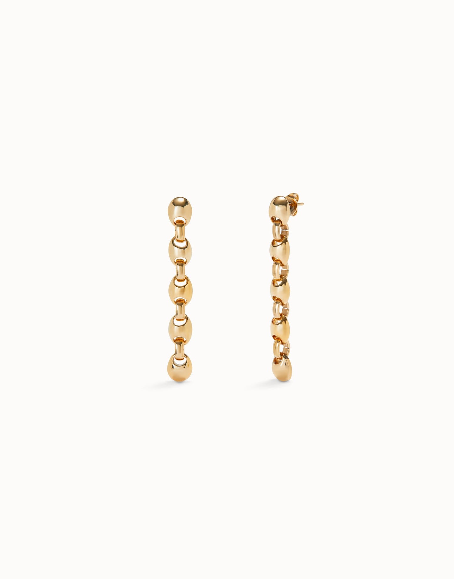 Uno de 50 "Be Fearless" Earrings-Gold