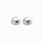 Uno de 50 "Be Fearless" Stud Earrings-Silver