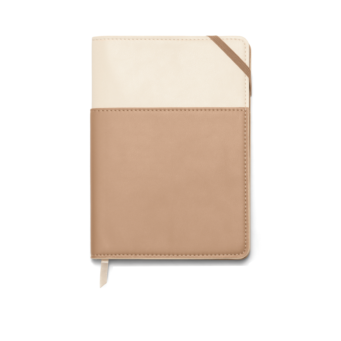 Designworks Ink Vegan Leather Pocket Journal - Ivory + Oat Milk