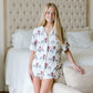 Sorority & Sisterhood Gameday Heirloom Pajama Short Set- Austin