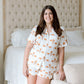 Sorority & Sisterhood Gameday Heirloom Pajama Short Set- Austin