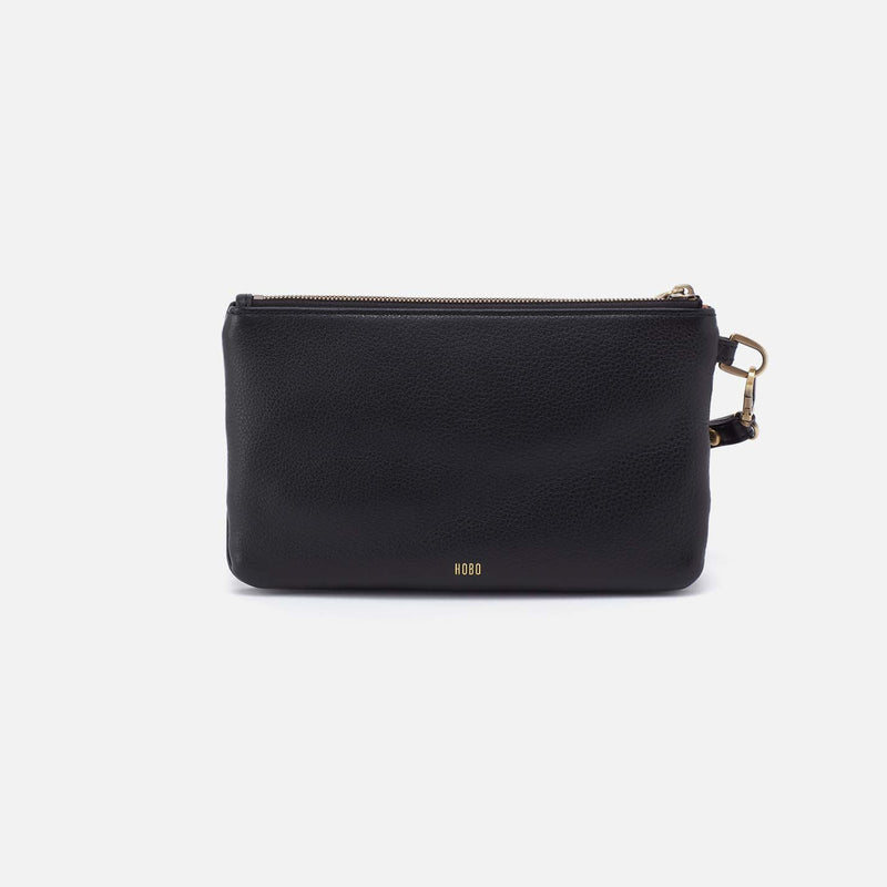Hobo Bags “Goldie” Wristlet-Black
