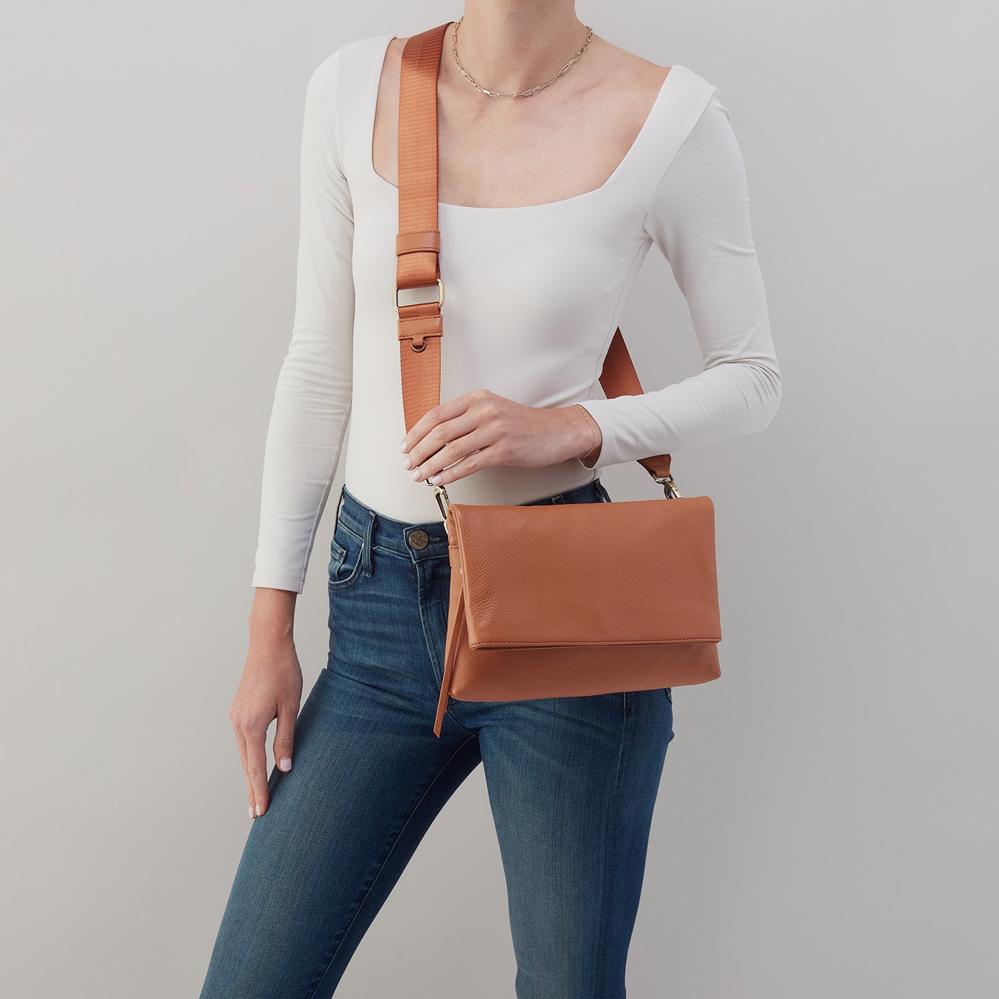 Hobo Bags "Grant" Small Crossbody- Butterscotch