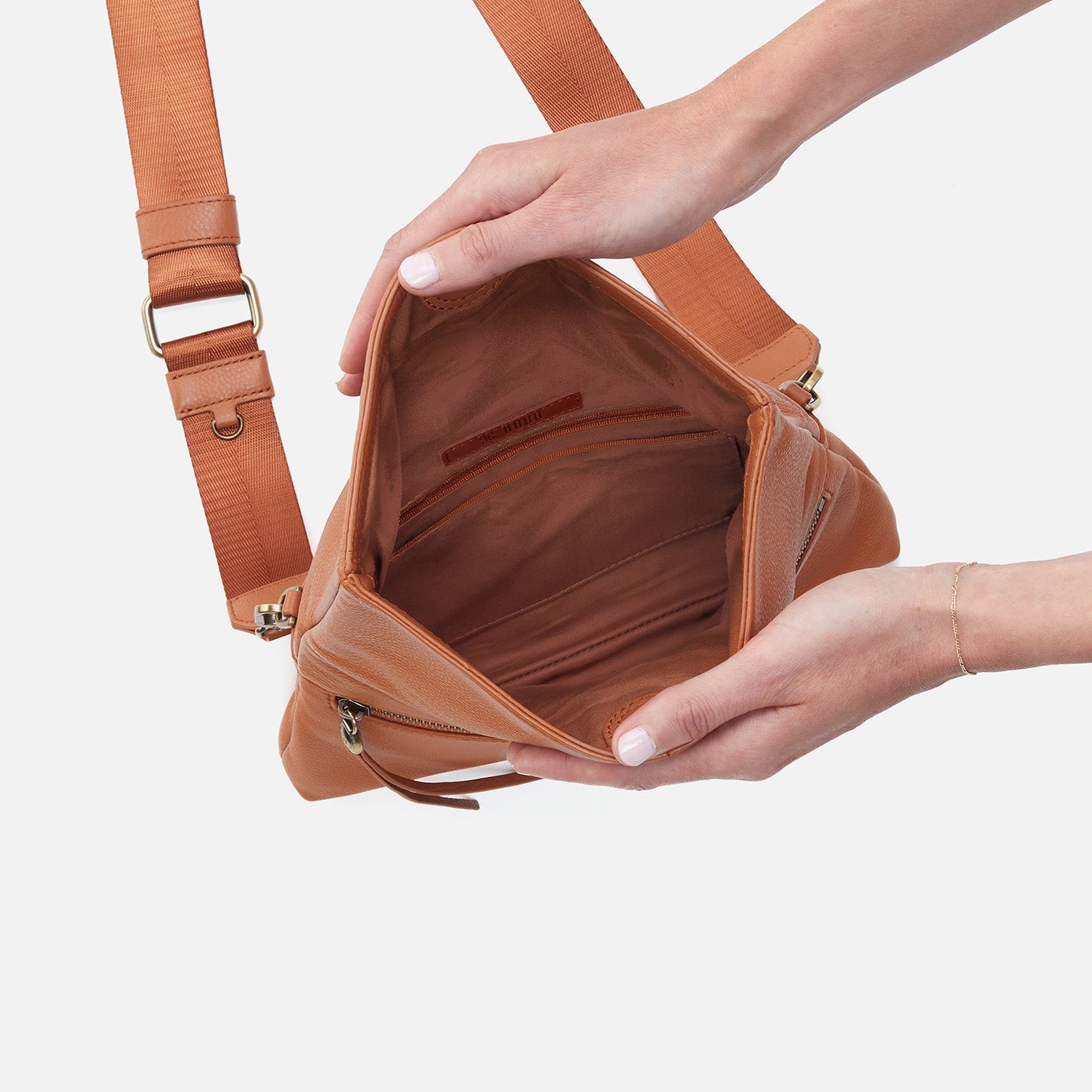 Hobo Bags "Grant" Small Crossbody- Butterscotch