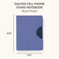 Studio Oh! "Dalton" Cell Phone Stand Notebook-Royal Purple