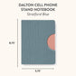 Studio Oh! "Dalton" Cell Phone Stand Notebook-Stratford Blue