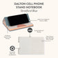 Studio Oh! "Dalton" Cell Phone Stand Notebook-Stratford Blue