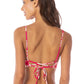 Maaji Swimwear "Candy Flowery" Parade Long Line Triangle Bikini Top