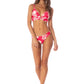 Maaji Swimwear "Candy Flowery" Flirt Thin Side Bikini Bottom