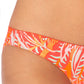 Maaji Swimwear "Coral Foliage" Flirt Low Rise Thin Side Bikini Bottom