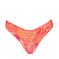 Maaji Swimwear "Coral Foliage" Flirt Low Rise Thin Side Bikini Bottom