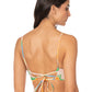 Maaji Swimwear "Tropic Lei" Mirage Long Line Triangle Bikini Top