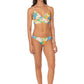 Maaji Swimwear "Tropic Lei" Flirt Low Rise Thin Side Bikini Bottom