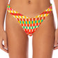 Maaji Swimwear "Golden Gambit" Splendour Regular Rise Thin Side Bikini Bottom