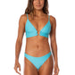 Maaji Swimwear “Aqua Dream” Shine Long Line Triangle Bikini Top