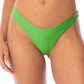 Maaji Swimwear "Mojito Green" Splendour Regular Rise Thin Side Bikini Bottom