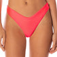 Maaji Swimwear "Flame Coral" Splendour Regular Rise Thin Side Bikini Bottom
