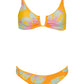 Maaji Swimwear “Zesty Orange” Bia U Wire Bralette Bikini Top