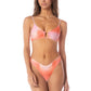 Maaji Swimwear “Pink Swirl” Bia U Wire Bralette Bikini Top