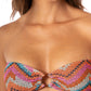 Maaji Swimwear "Neon Rush" Daelia Ring Bandeau Bikini Top