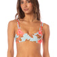 Maaji Swimwear "Floral Sky" Nalai Sporty Bralette Bikini Top