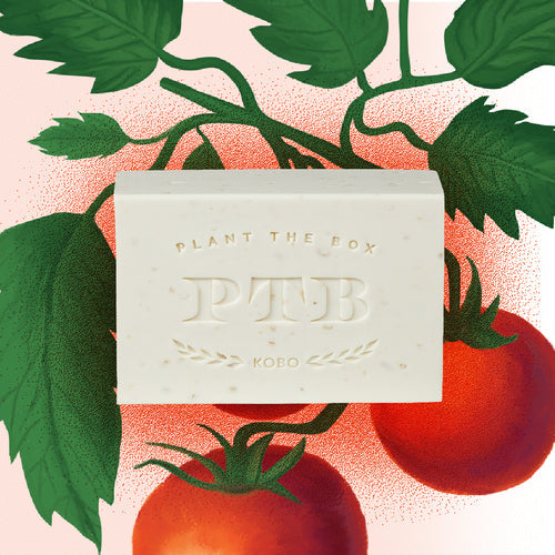 Kobo Candles Wild Tomato Vine Plant the Box Bar Soap