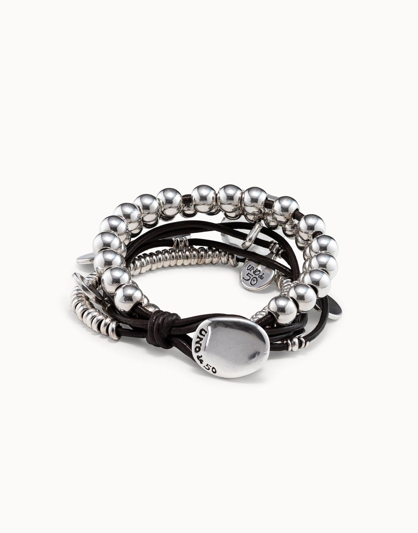 Uno de 50 "What a Mess!" Bracelet-Silver