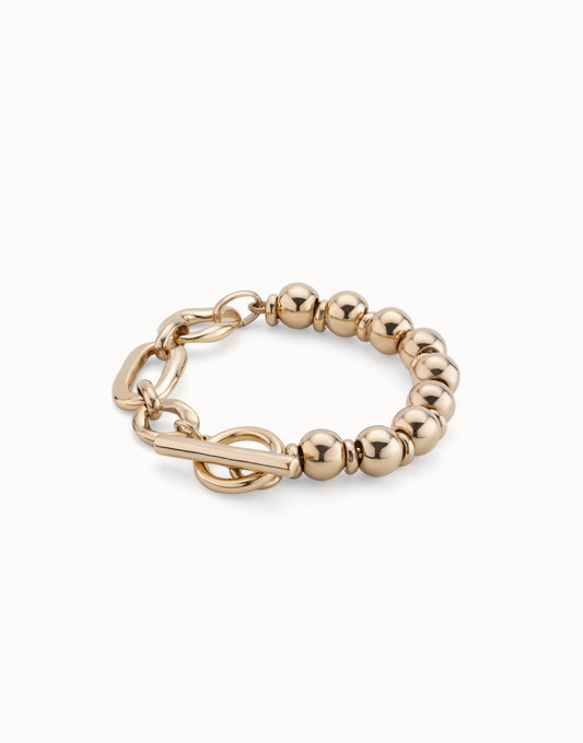 Uno de 50 "Cheerful" Bracelet- Gold