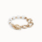 Uno de 50 "Pearl & Match" Bracelet-Gold