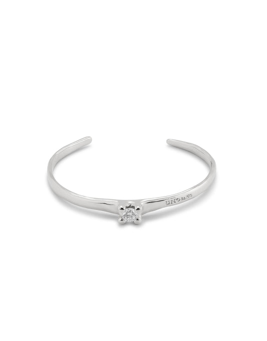 Uno de 50 "Cosmos" Bracelet-Silver (clear)