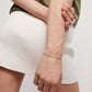 Uno de 50 "Make Yourself One" Mini Paperclip Chain Bracelet-Silver