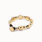 Uno de 50 "Be Fearless" Bracelet-Gold