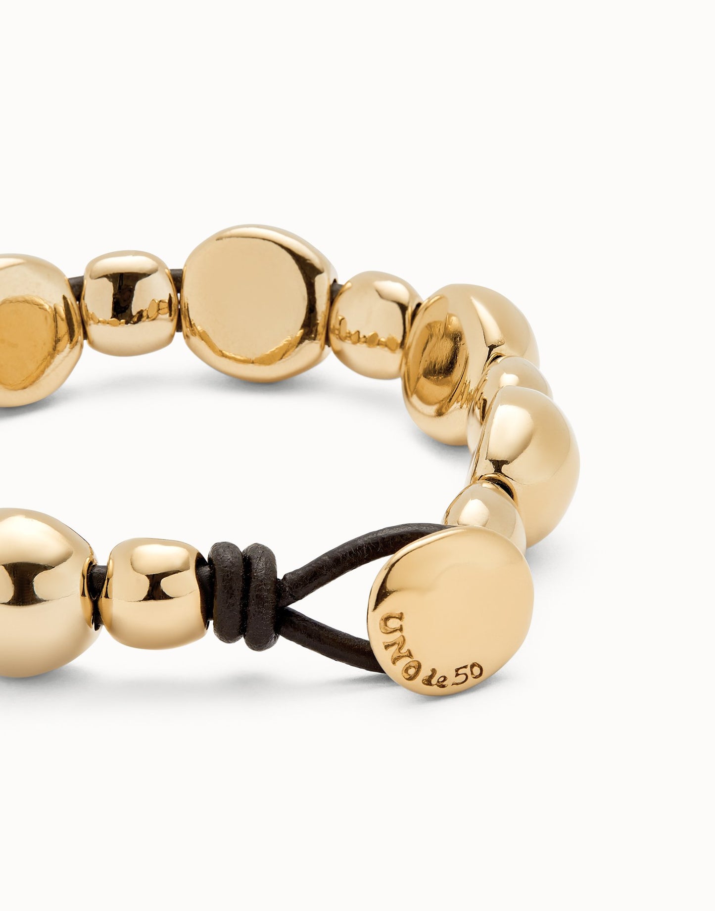 Uno de 50 "Be Fearless" Bracelet-Gold