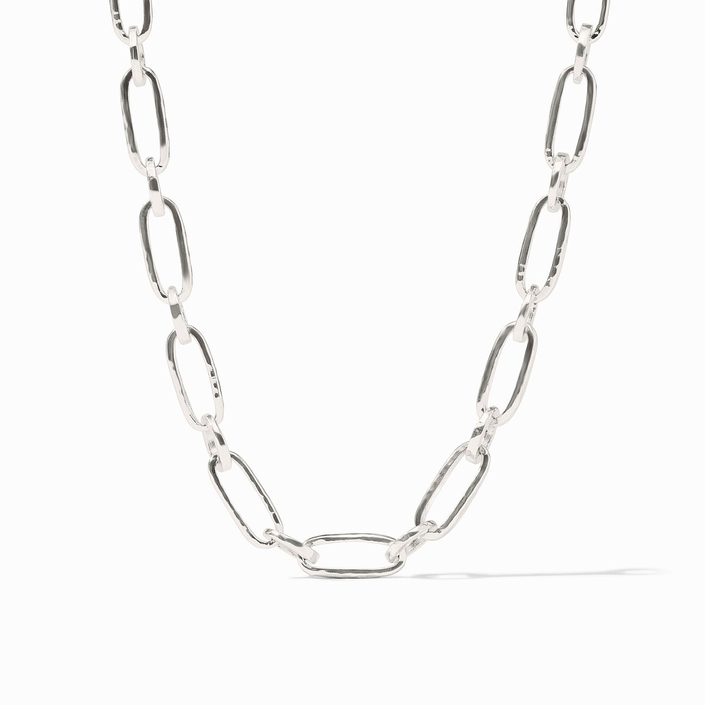 Julie Vos “Palladio” Link Necklace- Silver