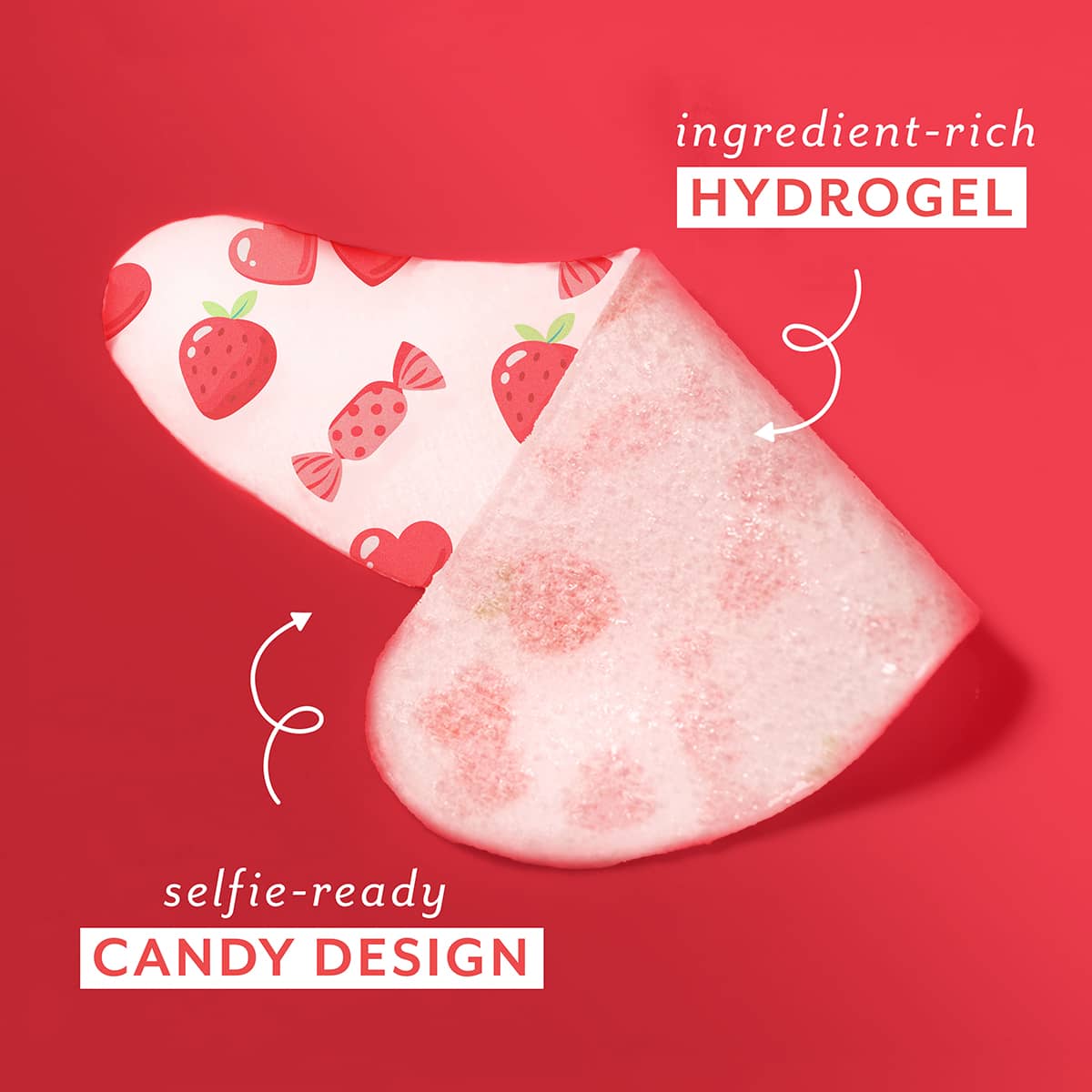 Patchology "Eye Want Candy" Smoothing & Hydrating No-Slip Eye Patches (5 pairs)