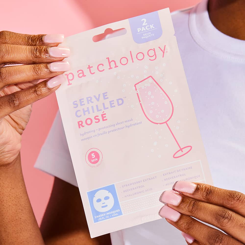 Patchology Serve Chilled™ Rosé Sheet Mask-2 pack