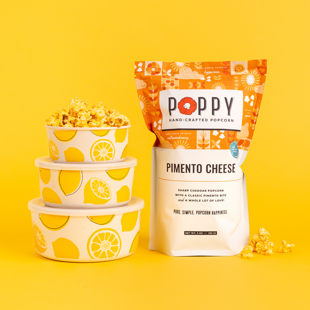 Poppy Popcorn "Pimento Cheese" Market Bag
