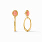Julie Vos "Portifino" Statement Earring-Melon Jade
