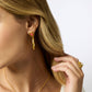 Julie Vos "Portifino" Statement Earring-White Jade