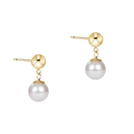 Enewton "Classic" 8mm Ball Drop Stud- Pearl