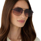 DIFF Eyewear “Charley” Shiny Black Twilight Gradient Sunglasses