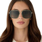 Diff Eyewear “Jordan” Fairway Green Gold Aloe Green Gradiant Sunglasses