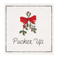 Slant “Pucker Up” Beverage Napkins -20ct