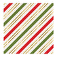 Slant “Striped” Foil Beverage Napkins