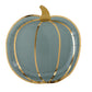 Slant Foil Shaped Paper Plates - Multicolor Pumpkins - 8ct