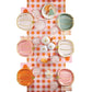 Slant Foil Round Paper Plates - Happy Fall - 8ct