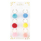 Slant Collections "Confetti" Pom Pom Wine Charms