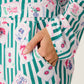 PJ Salvage "Mahjong Queen Dreams" Pajama Pant-Greenlake