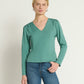 Nation LTD Remi V-Neck Top - Sagebrush